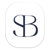 Client Logo - Letters SB in black on white background