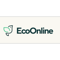 logo - picture of bird in black next to words 'eco online in black, both on white background